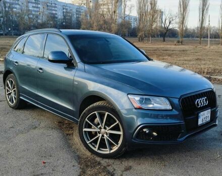 Синий Ауди Ку 5, объемом двигателя 3 л и пробегом 180 тыс. км за 16999 $, фото 1 на Automoto.ua