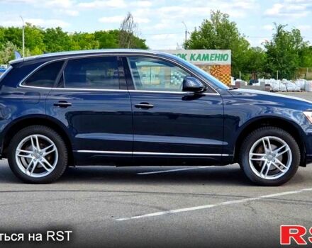 Синий Ауди Ку 5, объемом двигателя 2 л и пробегом 175 тыс. км за 17000 $, фото 1 на Automoto.ua