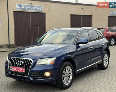 Синий Ауди Ку 5, объемом двигателя 2 л и пробегом 235 тыс. км за 11900 $, фото 1 на Automoto.ua