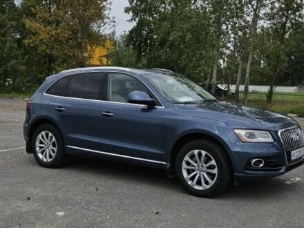 Ауди Ку 5 2015 в Купянске на Automoto.ua Синий Ауди Ку 5, объемом двигателя 2 л и пробегом 143 тыс. км за 18000 $, фото 1 на Automoto.ua