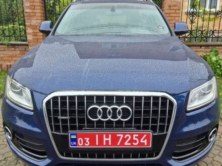 Синий Ауди Ку 5, объемом двигателя 2 л и пробегом 190 тыс. км за 14450 $, фото 1 на Automoto.ua