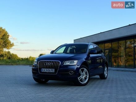 Синий Ауди Ку 5, объемом двигателя 3 л и пробегом 157 тыс. км за 18000 $, фото 1 на Automoto.ua