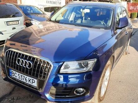 Ауди Ку 5 2015 в Львове на Automoto.ua Синий Ауди Ку 5, объемом двигателя 1.98 л и пробегом 130 тыс. км за 15650 $, фото 1 на Automoto.ua