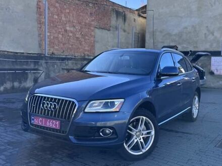 Синий Ауди Ку 5, объемом двигателя 2 л и пробегом 215 тыс. км за 14500 $, фото 1 на Automoto.ua