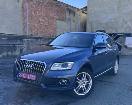 Синий Ауди Ку 5, объемом двигателя 2 л и пробегом 215 тыс. км за 14500 $, фото 1 на Automoto.ua