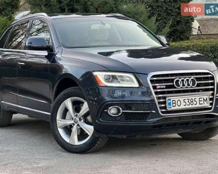 Синий Ауди Ку 5, объемом двигателя 1.98 л и пробегом 210 тыс. км за 18700 $, фото 1 на Automoto.ua