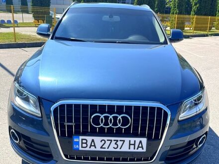 Синий Ауди Ку 5, объемом двигателя 2 л и пробегом 160 тыс. км за 18500 $, фото 1 на Automoto.ua