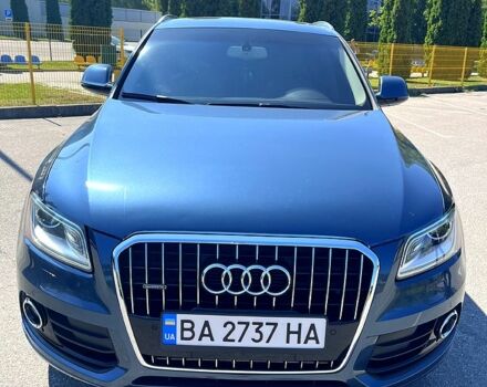 Синий Ауди Ку 5, объемом двигателя 2 л и пробегом 160 тыс. км за 18500 $, фото 1 на Automoto.ua