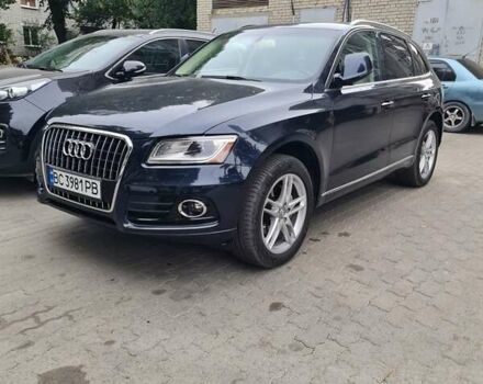 Синій Ауді Ку 5, об'ємом двигуна 2 л та пробігом 96 тис. км за 18250 $, фото 1 на Automoto.ua