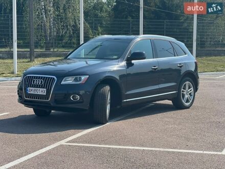 Синий Ауди Ку 5, объемом двигателя 1.98 л и пробегом 204 тыс. км за 16500 $, фото 1 на Automoto.ua