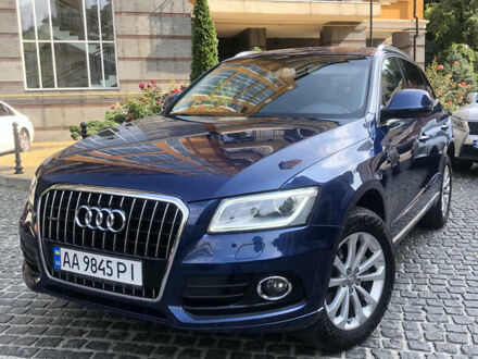 Ауди Ку 5 2016 в Киеве на Automoto.ua Синий Ауди Ку 5, объемом двигателя 1.97 л и пробегом 129 тыс. км за 23900 $, фото 1 на Automoto.ua