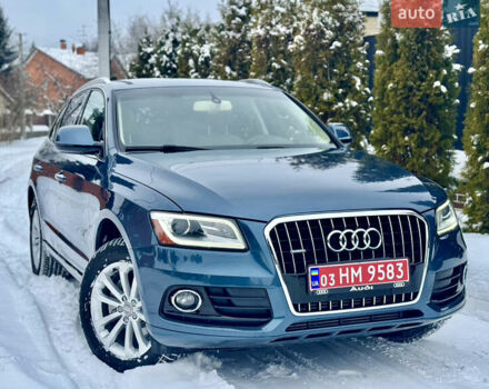 Синий Ауди Ку 5, объемом двигателя 1.98 л и пробегом 195 тыс. км за 16999 $, фото 1 на Automoto.ua
