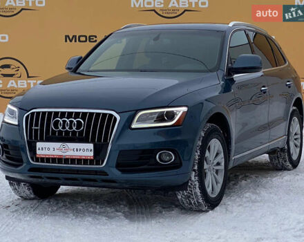 Синий Ауди Ку 5, объемом двигателя 1.98 л и пробегом 210 тыс. км за 15999 $, фото 1 на Automoto.ua