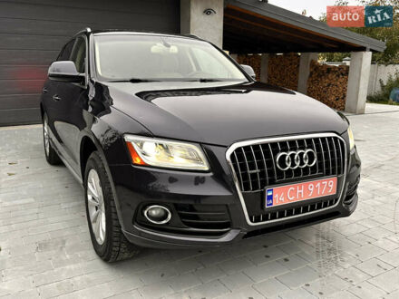 Синий Ауди Ку 5, объемом двигателя 1.98 л и пробегом 178 тыс. км за 17600 $, фото 1 на Automoto.ua