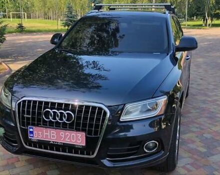 Синий Ауди Ку 5, объемом двигателя 2 л и пробегом 224 тыс. км за 15600 $, фото 1 на Automoto.ua