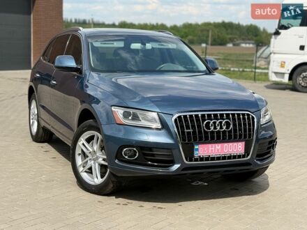 Синий Ауди Ку 5, объемом двигателя 2 л и пробегом 167 тыс. км за 16550 $, фото 1 на Automoto.ua