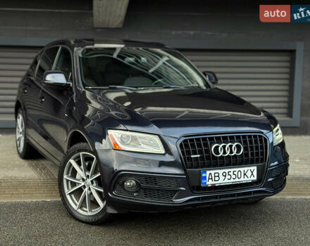 Синий Ауди Ку 5, объемом двигателя 3 л и пробегом 127 тыс. км за 17900 $, фото 1 на Automoto.ua