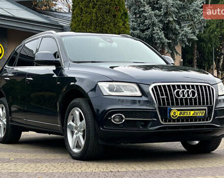 Синий Ауди Ку 5, объемом двигателя 2.97 л и пробегом 230 тыс. км за 21650 $, фото 1 на Automoto.ua