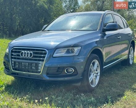 Синий Ауди Ку 5, объемом двигателя 2 л и пробегом 163 тыс. км за 13450 $, фото 1 на Automoto.ua