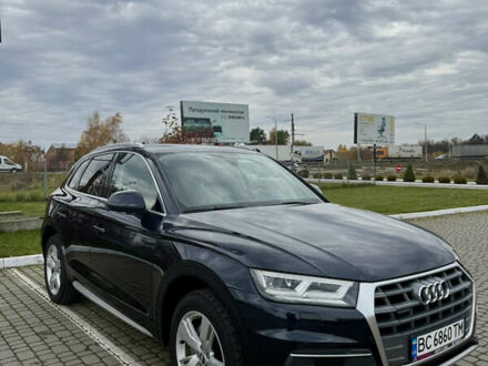 Синий Ауди Ку 5, объемом двигателя 1.98 л и пробегом 115 тыс. км за 27000 $, фото 1 на Automoto.ua