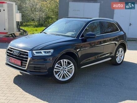 Синий Ауди Ку 5, объемом двигателя 1.98 л и пробегом 152 тыс. км за 17999 $, фото 1 на Automoto.ua
