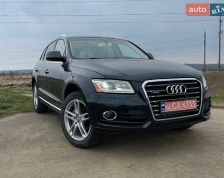 Синий Ауди Ку 5, объемом двигателя 2 л и пробегом 96 тыс. км за 17200 $, фото 1 на Automoto.ua