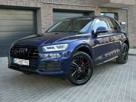 Синій Ауді Ку 5, об'ємом двигуна 2 л та пробігом 124 тис. км за 17511 $, фото 1 на Automoto.ua
