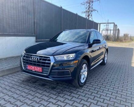 Синий Ауди Ку 5, объемом двигателя 2 л и пробегом 133 тыс. км за 16495 $, фото 1 на Automoto.ua