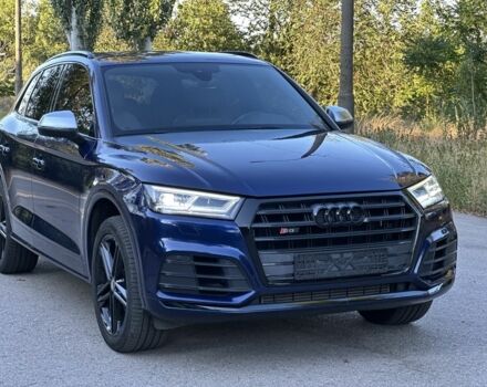 Синий Ауди Ку 5, объемом двигателя 3 л и пробегом 171 тыс. км за 34500 $, фото 1 на Automoto.ua