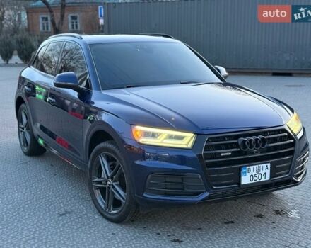 Синий Ауди Ку 5, объемом двигателя 1.98 л и пробегом 113 тыс. км за 32500 $, фото 1 на Automoto.ua