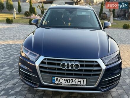 Синий Ауди Ку 5, объемом двигателя 1.98 л и пробегом 60 тыс. км за 28300 $, фото 1 на Automoto.ua