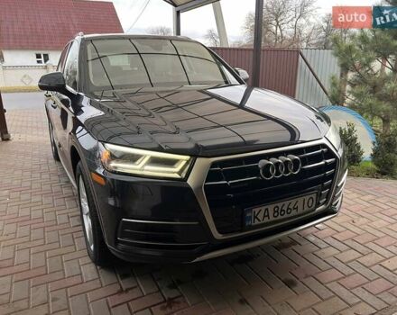 Синий Ауди Ку 5, объемом двигателя 1.98 л и пробегом 157 тыс. км за 25000 $, фото 1 на Automoto.ua