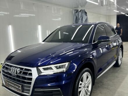 Синий Ауди Ку 5, объемом двигателя 0 л и пробегом 87 тыс. км за 33800 $, фото 1 на Automoto.ua