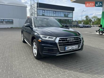 Ауди Ку 5 2017 в Киеве на Automoto.ua Синий Ауди Ку 5, объемом двигателя 1.98 л и пробегом 156 тыс. км за 21700 $, фото 1 на Automoto.ua