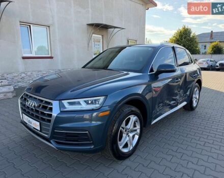Синий Ауди Ку 5, объемом двигателя 2 л и пробегом 192 тыс. км за 16200 $, фото 1 на Automoto.ua