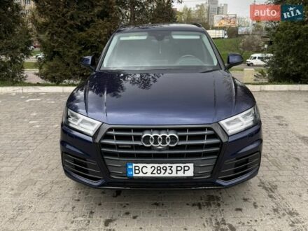 Синий Ауди Ку 5, объемом двигателя 1.97 л и пробегом 98 тыс. км за 39500 $, фото 1 на Automoto.ua