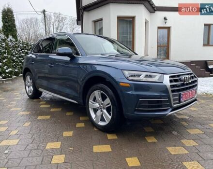 Синий Ауди Ку 5, объемом двигателя 1.98 л и пробегом 136 тыс. км за 22700 $, фото 1 на Automoto.ua