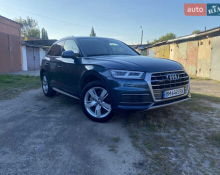 Синий Ауди Ку 5, объемом двигателя 1.98 л и пробегом 201 тыс. км за 27900 $, фото 1 на Automoto.ua