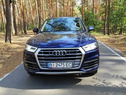 Синій Ауді Ку 5, об'ємом двигуна 2 л та пробігом 214 тис. км за 18791 $, фото 1 на Automoto.ua