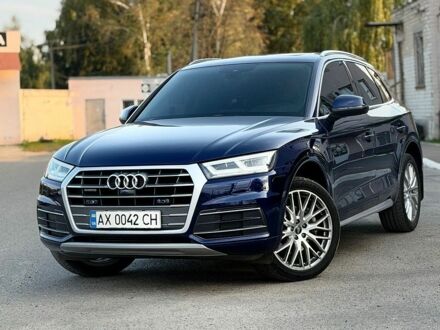 Синій Ауді Ку 5, об'ємом двигуна 2 л та пробігом 102 тис. км за 27200 $, фото 1 на Automoto.ua