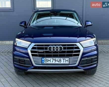 Синий Ауди Ку 5, объемом двигателя 1.97 л и пробегом 170 тыс. км за 24000 $, фото 1 на Automoto.ua