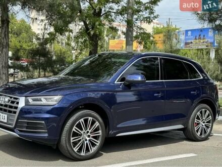 Синий Ауди Ку 5, объемом двигателя 1.98 л и пробегом 80 тыс. км за 28999 $, фото 1 на Automoto.ua