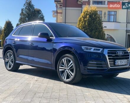 Синий Ауди Ку 5, объемом двигателя 1.98 л и пробегом 101 тыс. км за 28300 $, фото 1 на Automoto.ua