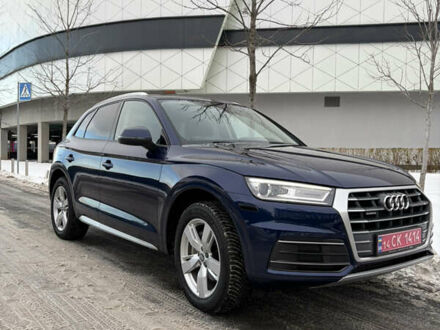 Синий Ауди Ку 5, объемом двигателя 2 л и пробегом 138 тыс. км за 25000 $, фото 1 на Automoto.ua