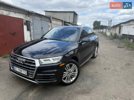 Ауди Ку 5 2017 в Львове на Automoto.ua Синий Ауди Ку 5, объемом двигателя 1.98 л и пробегом 153 тыс. км за 32000 $, фото 1 на Automoto.ua