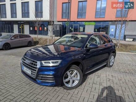 Синий Ауди Ку 5, объемом двигателя 1.98 л и пробегом 192 тыс. км за 21500 $, фото 1 на Automoto.ua