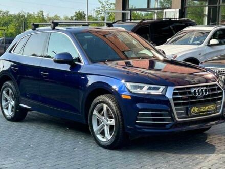Ауди Ку 5 2017 в Черновцах на Automoto.ua Синий Ауди Ку 5, объемом двигателя 2 л и пробегом 167 тыс. км за 26900 $, фото 1 на Automoto.ua