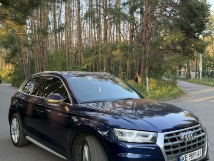 Синий Ауди Ку 5, объемом двигателя 2 л и пробегом 122 тыс. км за 26598 $, фото 1 на Automoto.ua