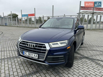 Синий Ауди Ку 5, объемом двигателя 1.98 л и пробегом 56 тыс. км за 28500 $, фото 1 на Automoto.ua