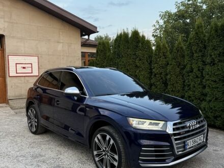 Синий Ауди Ку 5, объемом двигателя 3 л и пробегом 167 тыс. км за 26849 $, фото 1 на Automoto.ua